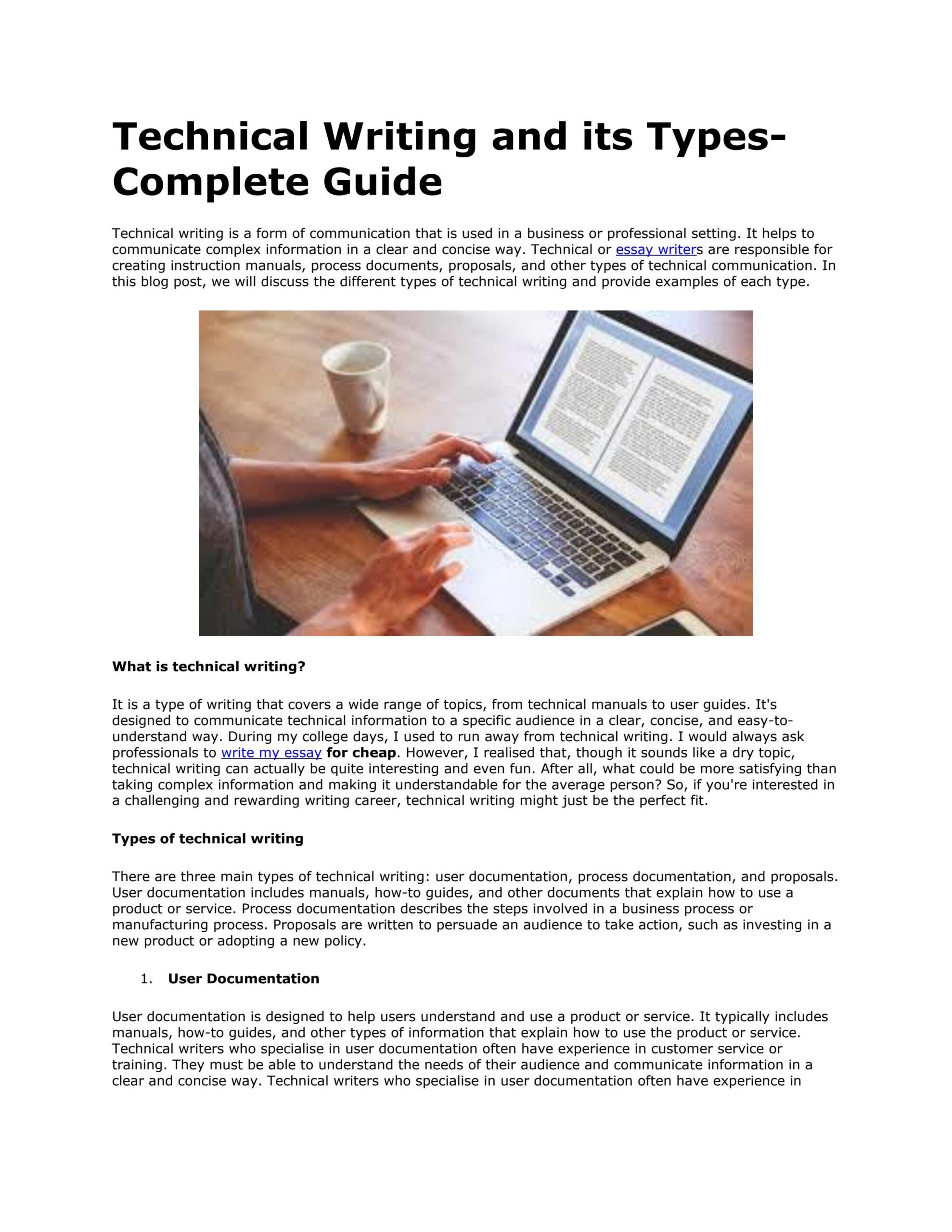 Technical Writing in Information Technology: Essential Documentation Types and Best Practices
